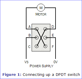 dpdt switch outline