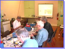 WLMS Hands-On session, 14th June 2003 (Click to enlarge)