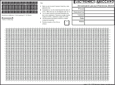 The Stripboard Layout Planning Sheet